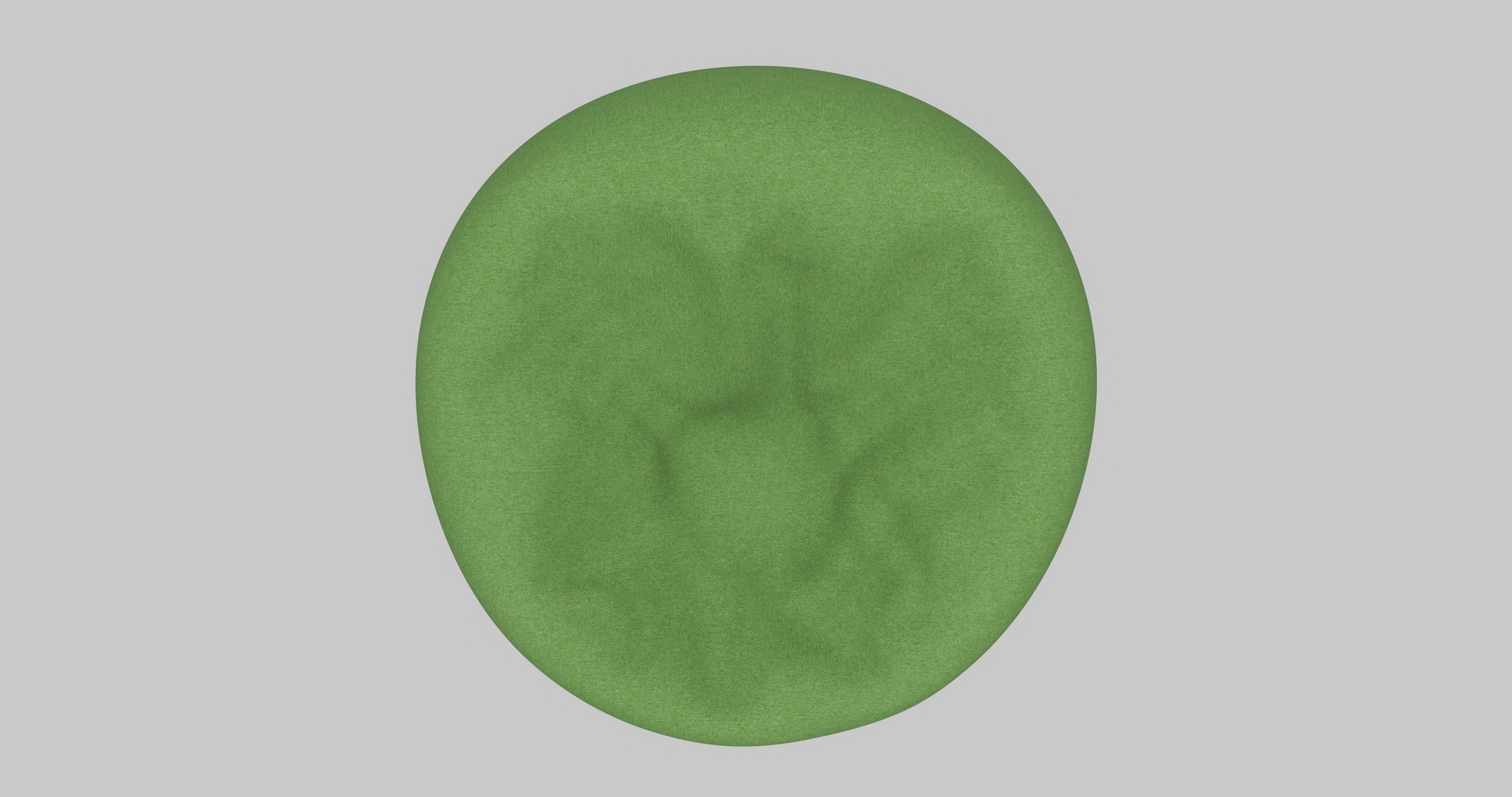 Beanbag bean chair 3D model_8