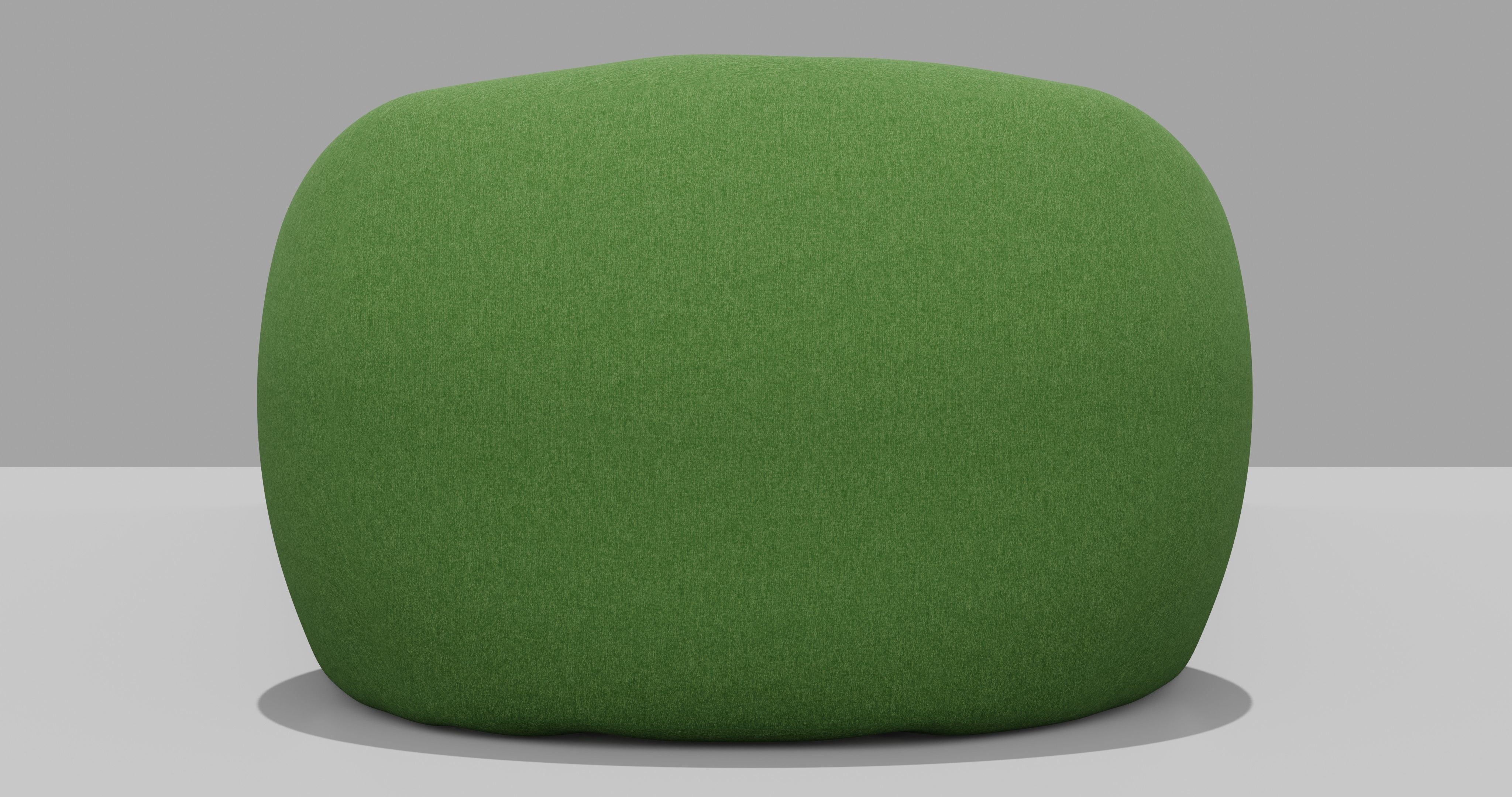 Beanbag bean chair 3D model_7