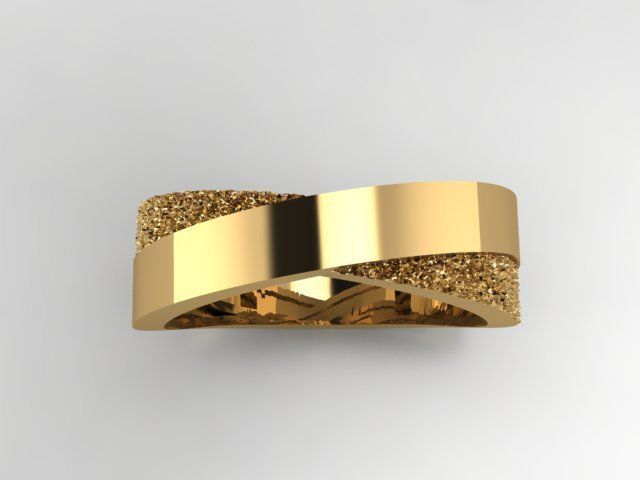 Engagement Ring 3D print model_1