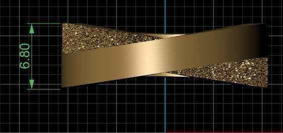 Engagement Ring 3D print model_6