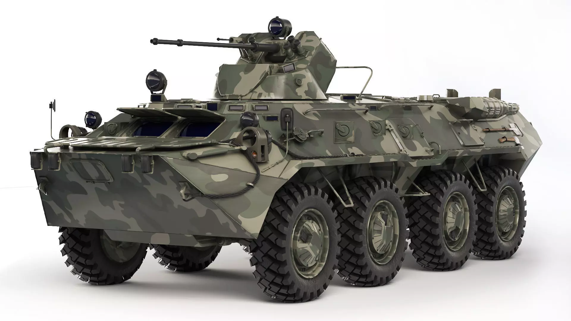 BTR 82-A 2017 3D model