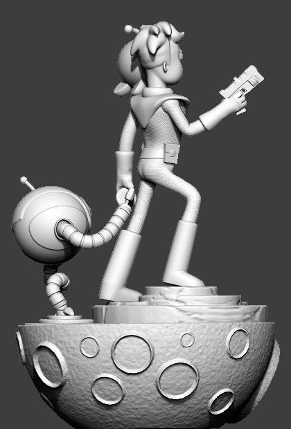 Final Space - Gary and  3D print model_4