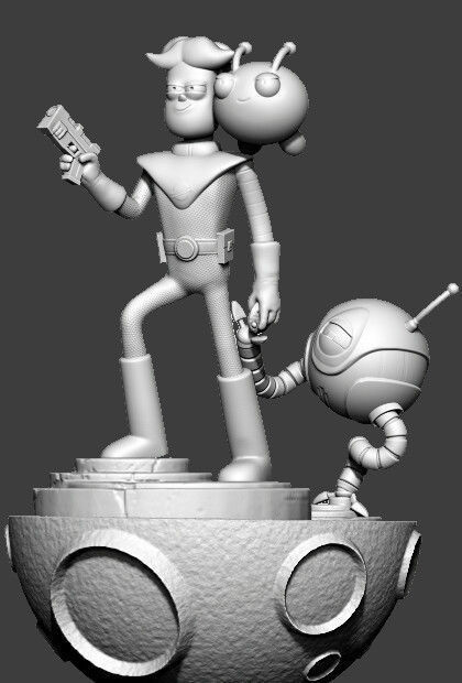Final Space - Gary and  3D print model_3