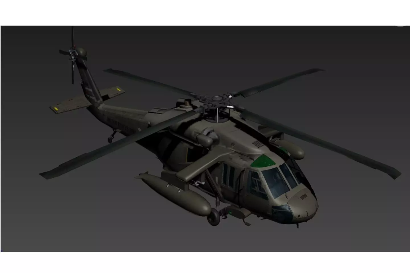 black hawk Free 3D model