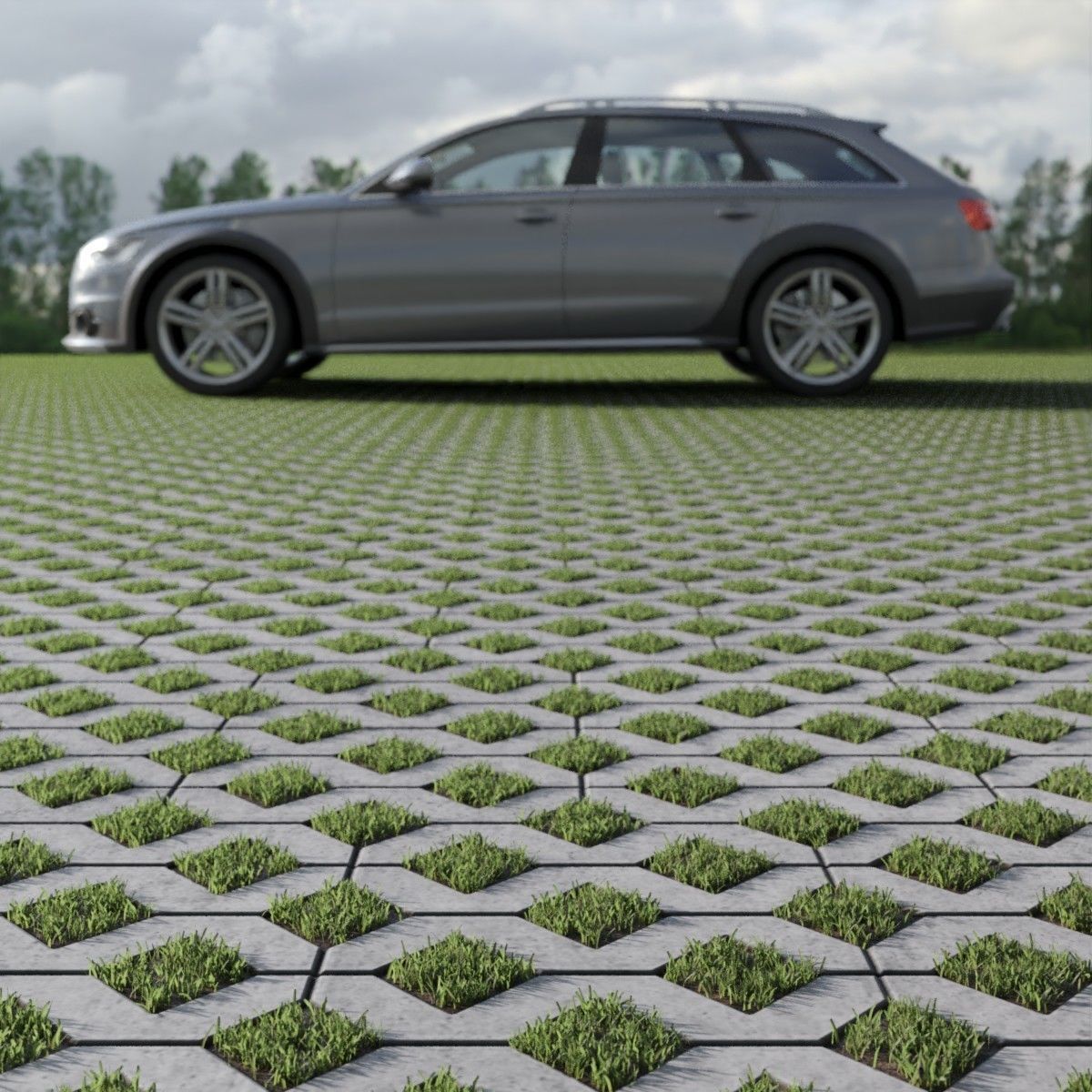 Eco tiles 4 3D model_4