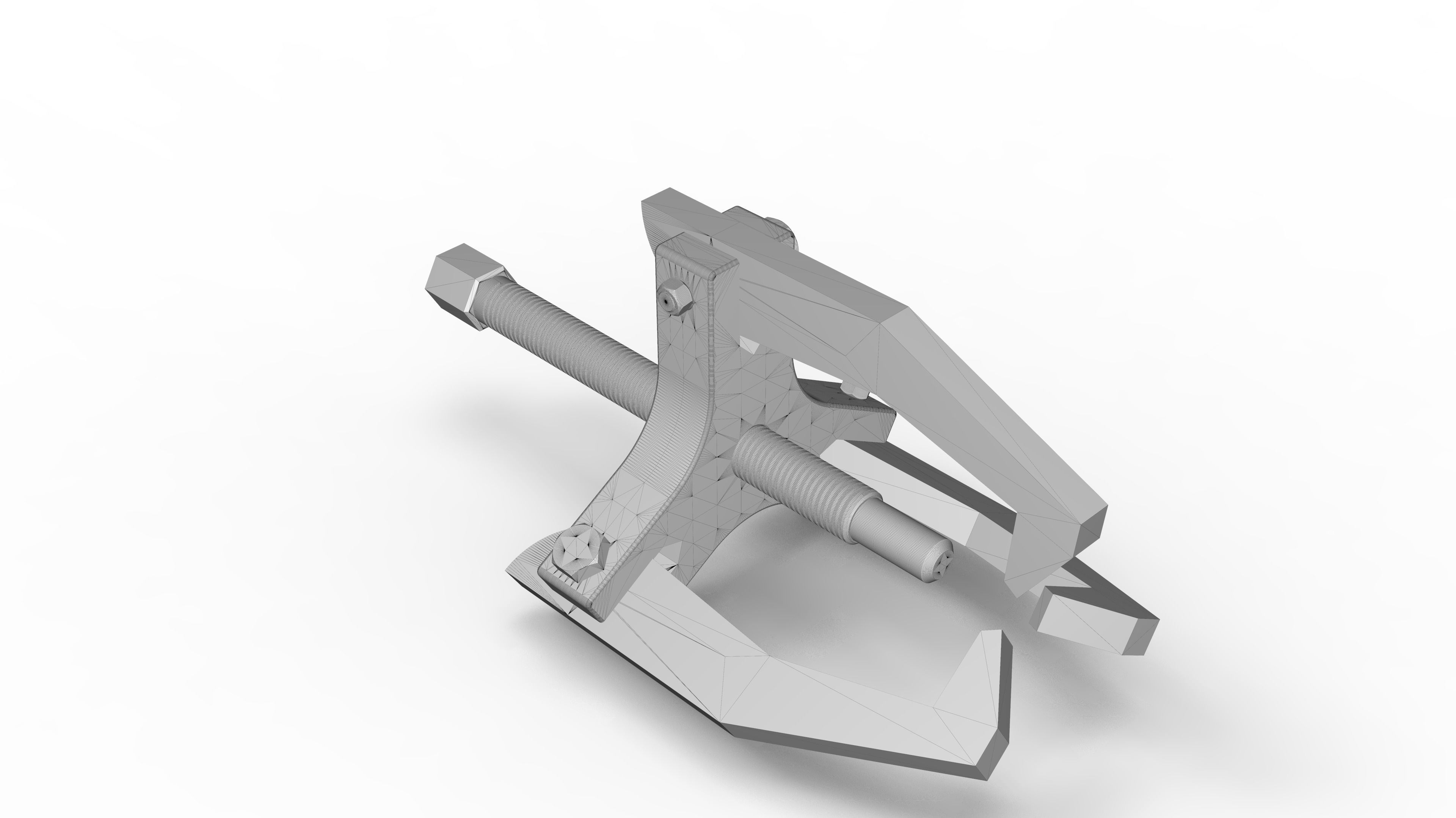 Bearing remover Low-poly 3D model_25