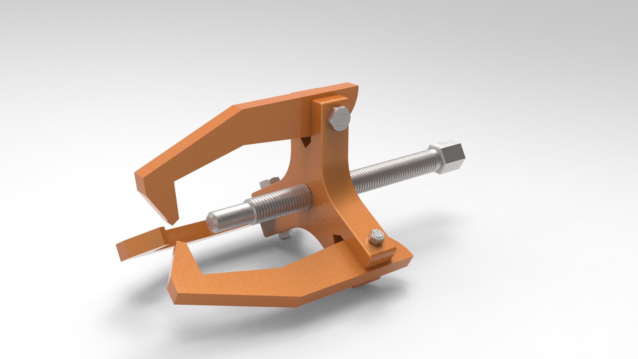 Bearing remover Low-poly 3D model_13