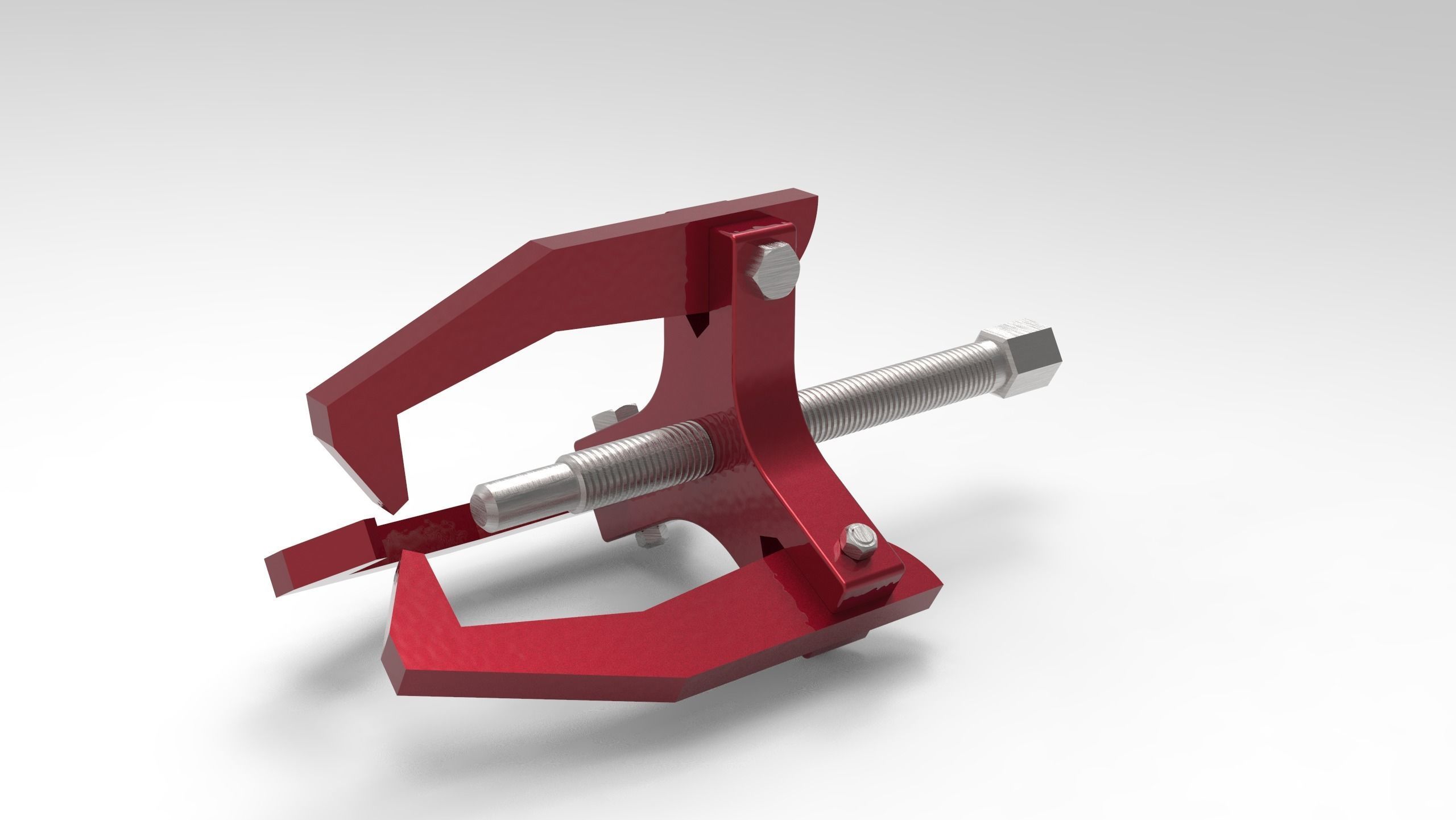 Bearing remover Low-poly 3D model_16