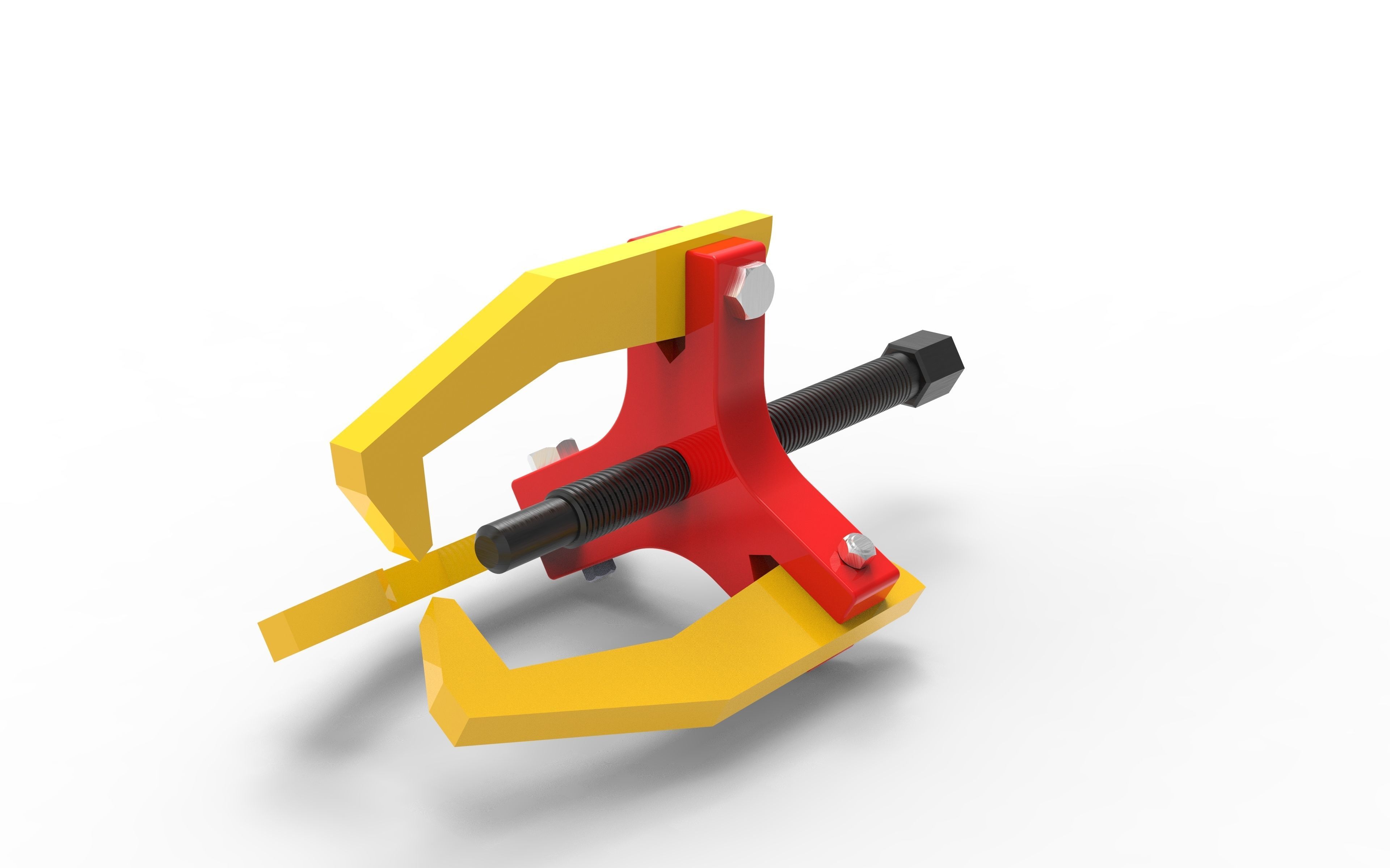 Bearing remover Low-poly 3D model_5