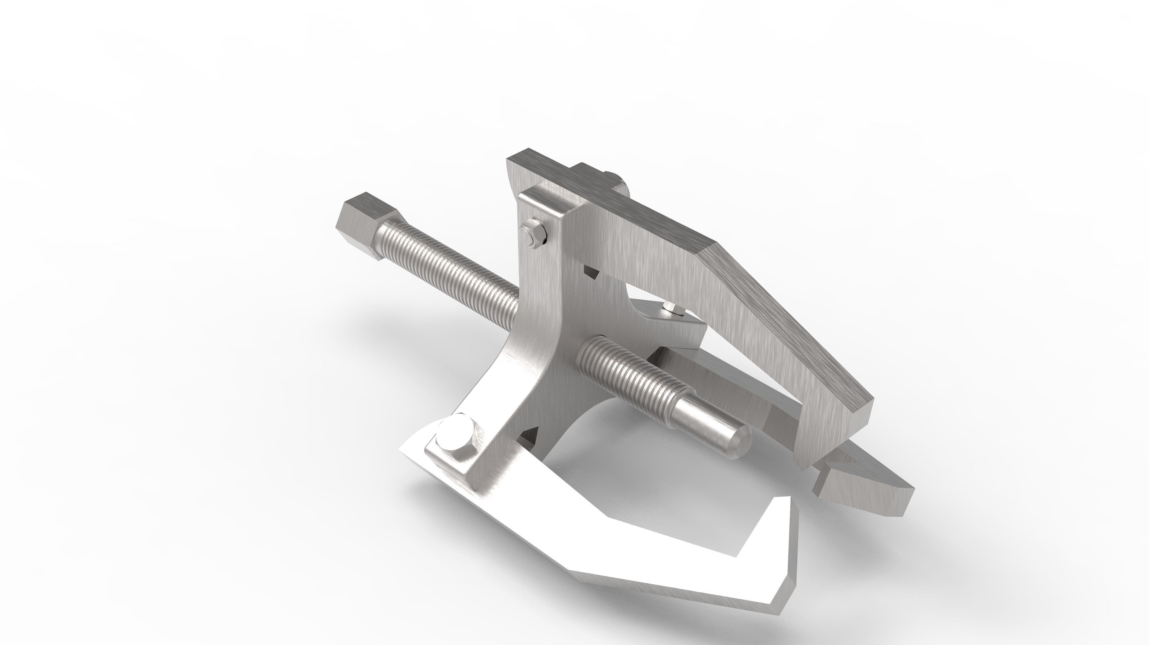 Bearing remover Low-poly 3D model_7