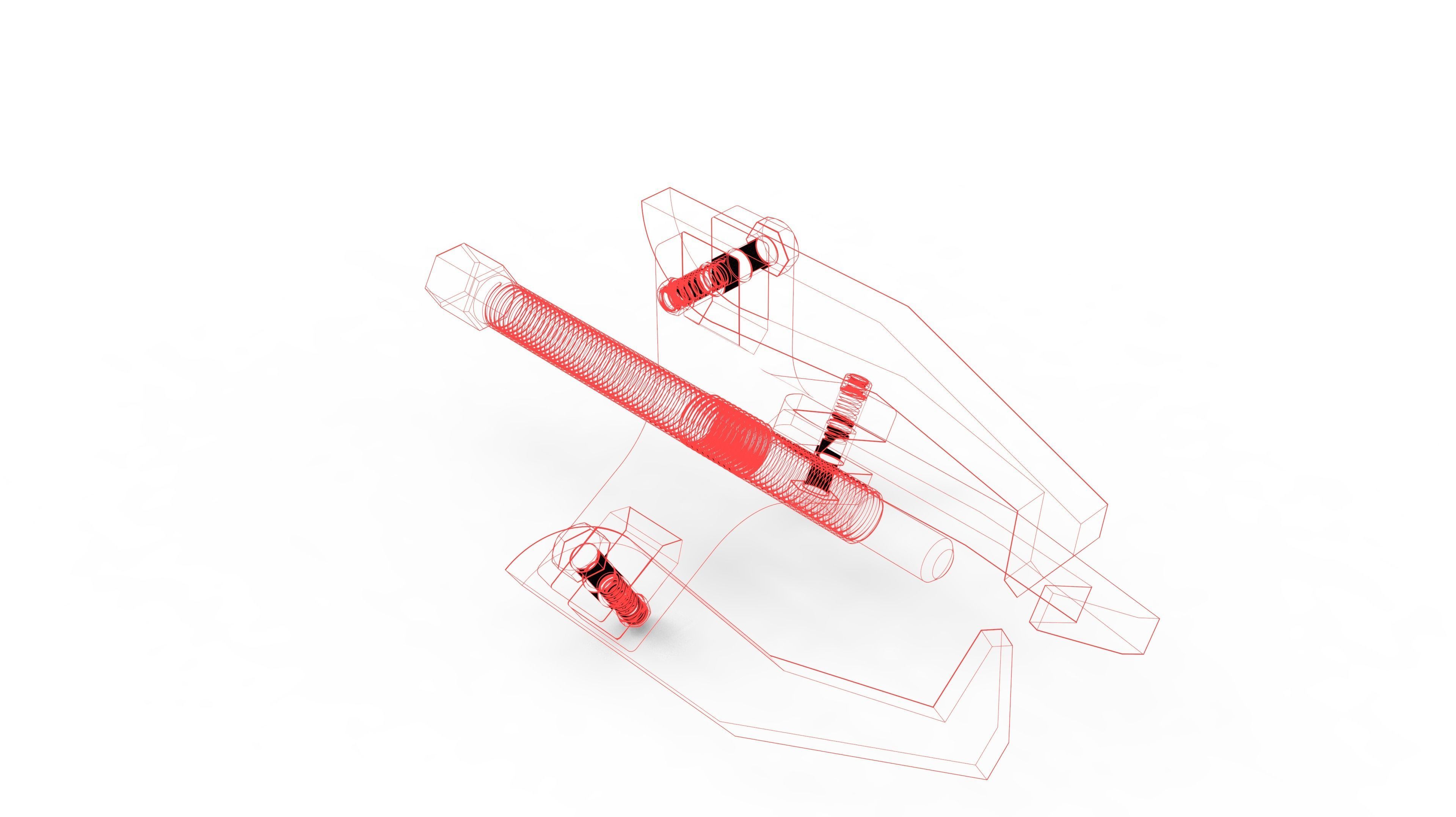 Bearing remover Low-poly 3D model_24