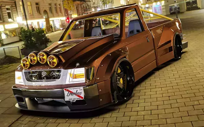 2000 Toyota hilux single cab drift build 