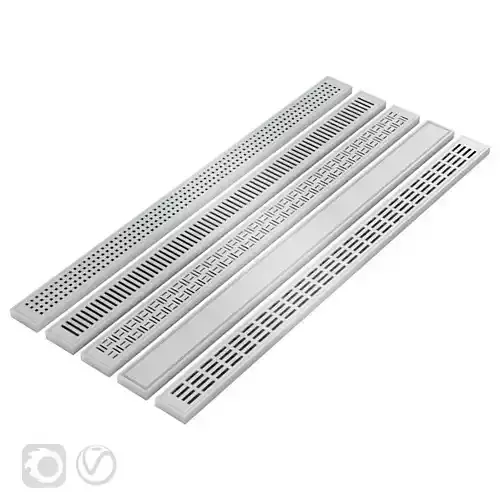 Shower drain 3D model