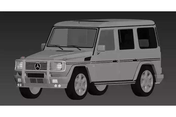 Mercedes G-Class Free 3D model