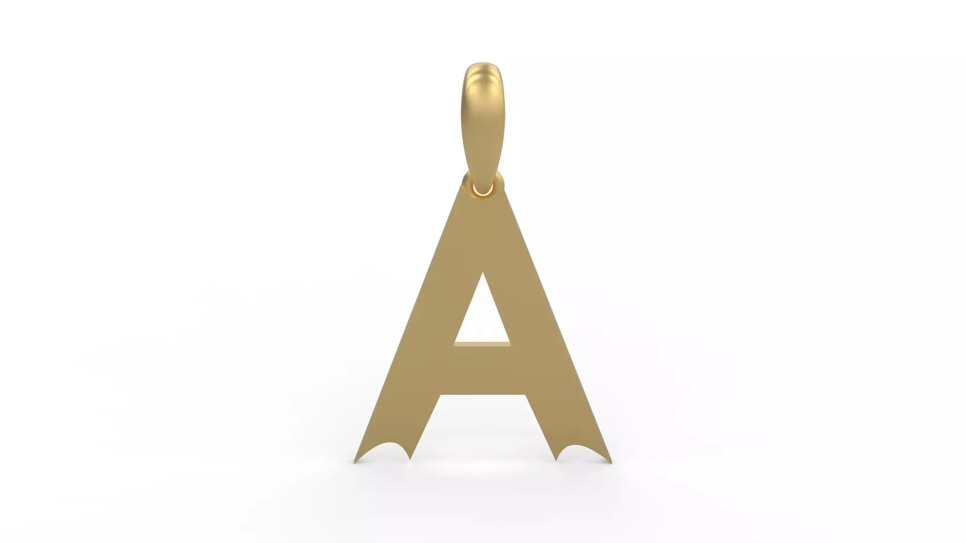 Initial Letters Pendant Week A 3D print model_0