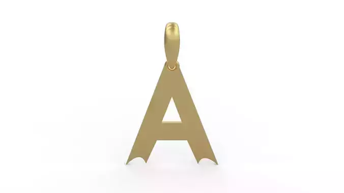 Initial Letters Pendant Week A