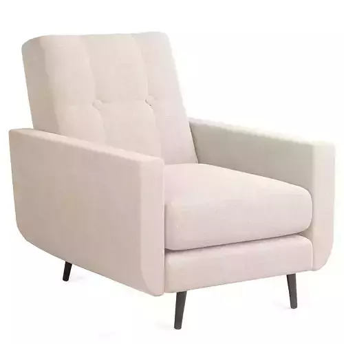 Rivet Sloane Mid-Century Modern living room Armchair