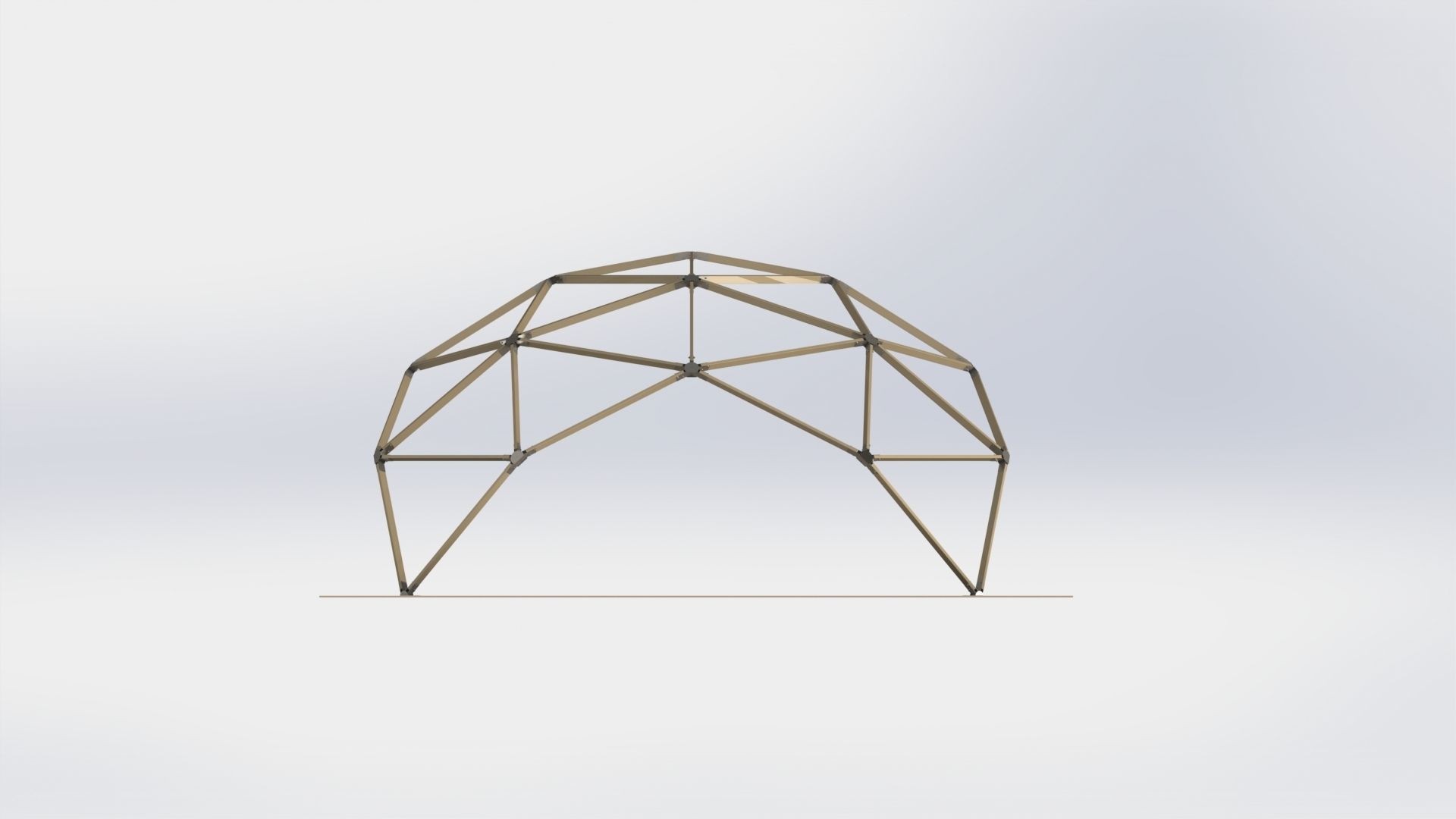 Arbour 7x7x4m 3D model_9