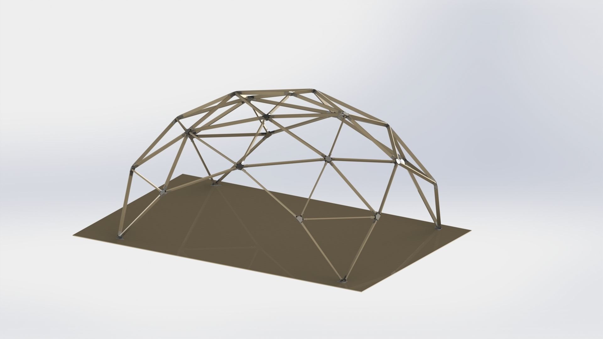 Arbour 7x7x4m 3D model_6