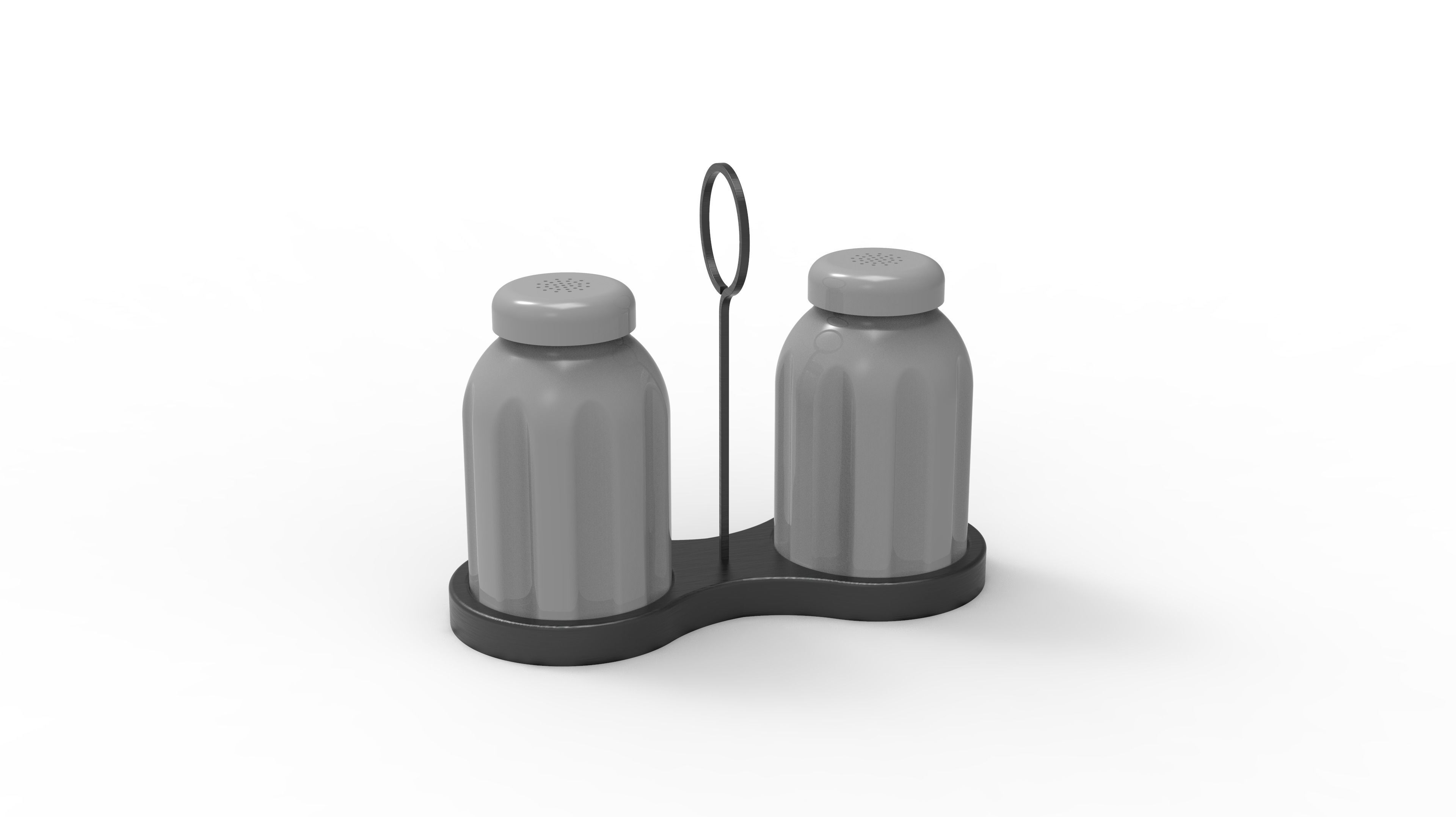 Salt container 3D model_12