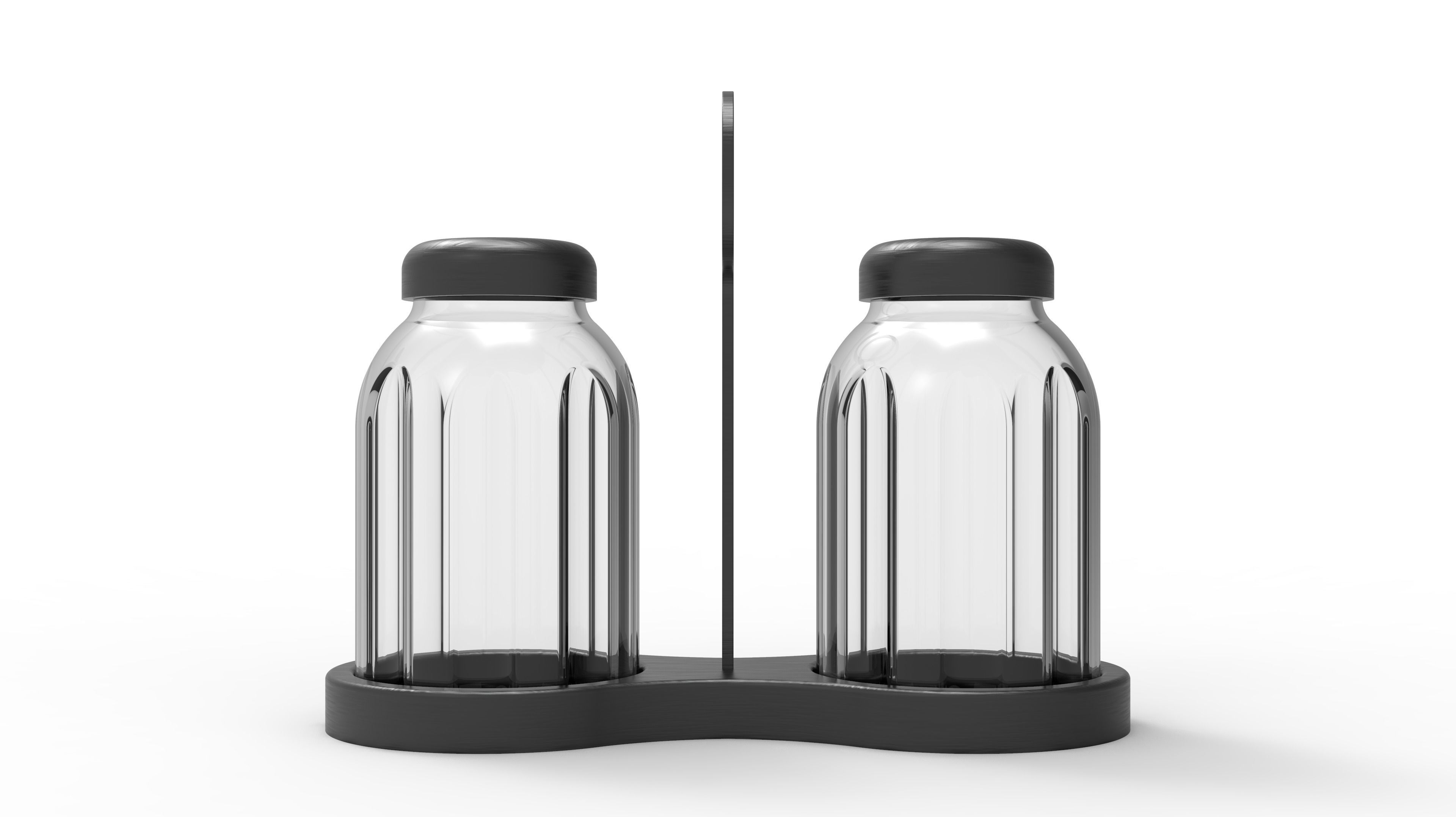 Salt container 3D model_2