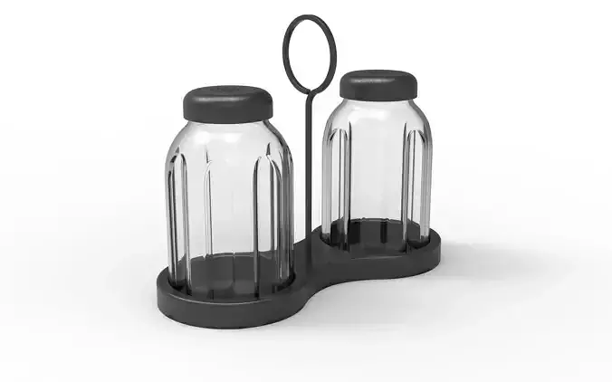 Salt container 3D model
