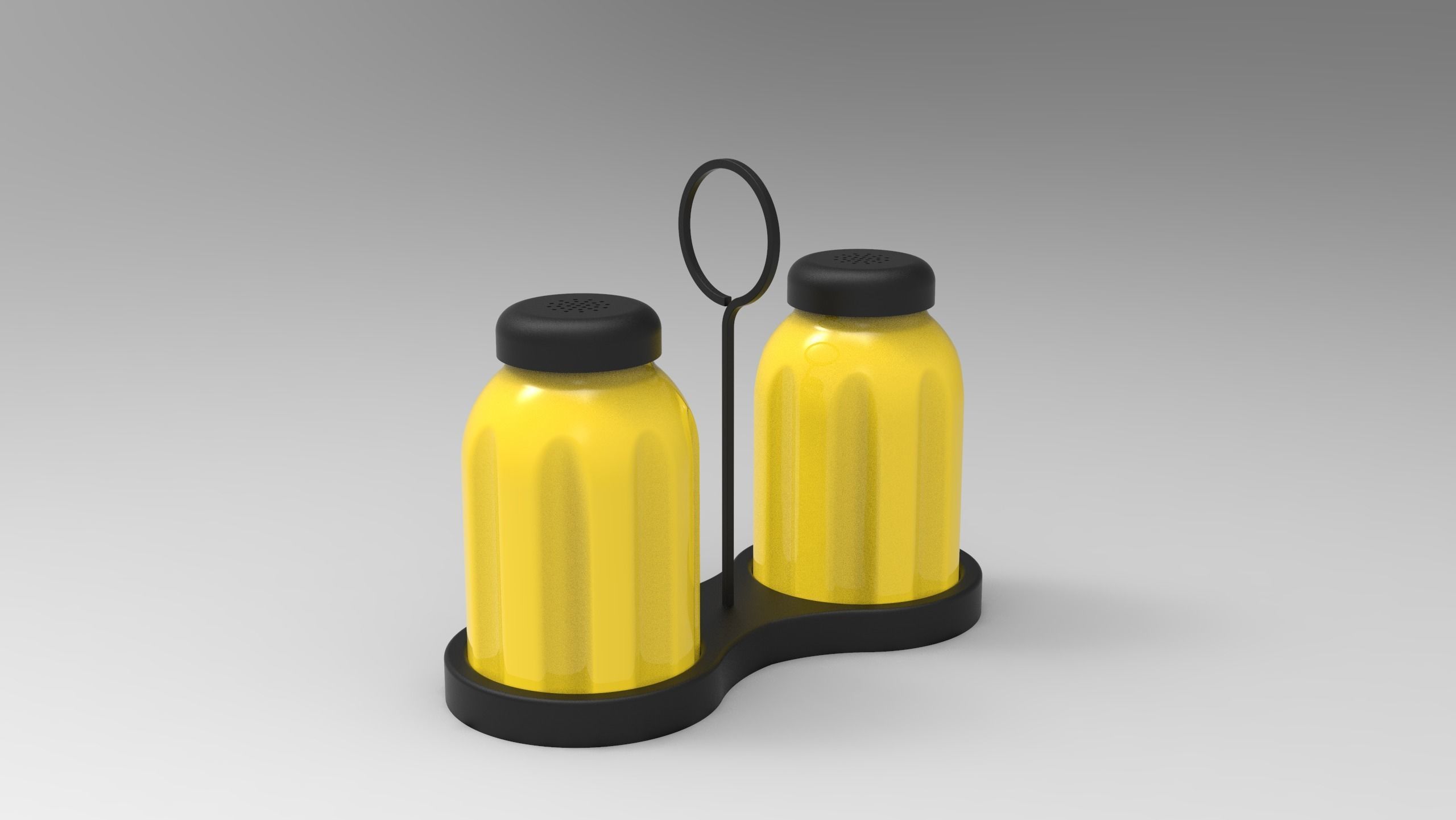 Salt container 3D model_21