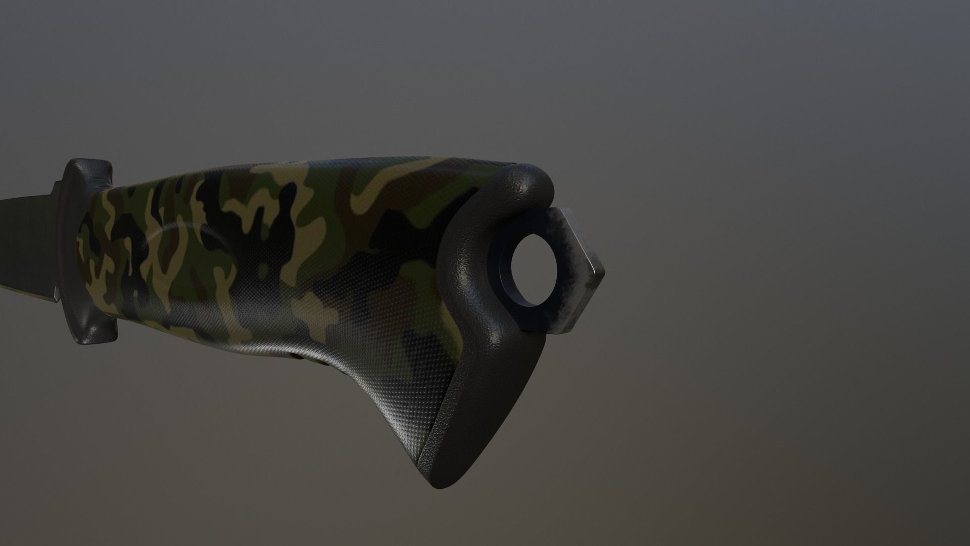 Bush Knife  3D model_5