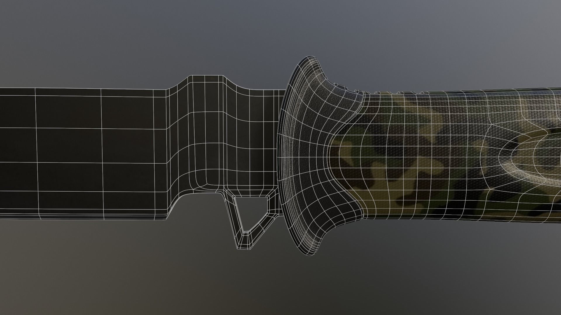 Bush Knife  3D model_8