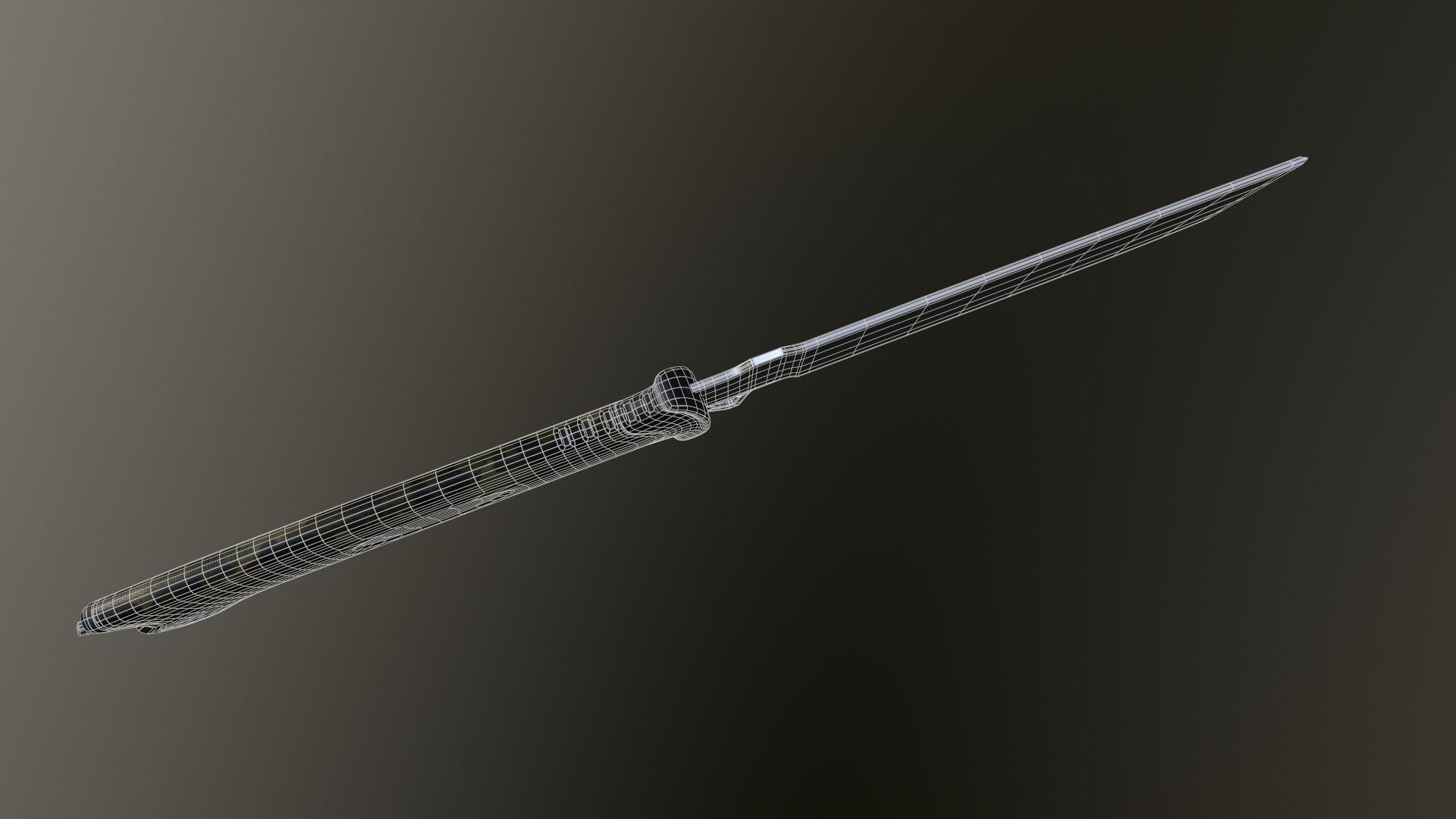 Bush Knife  3D model_4