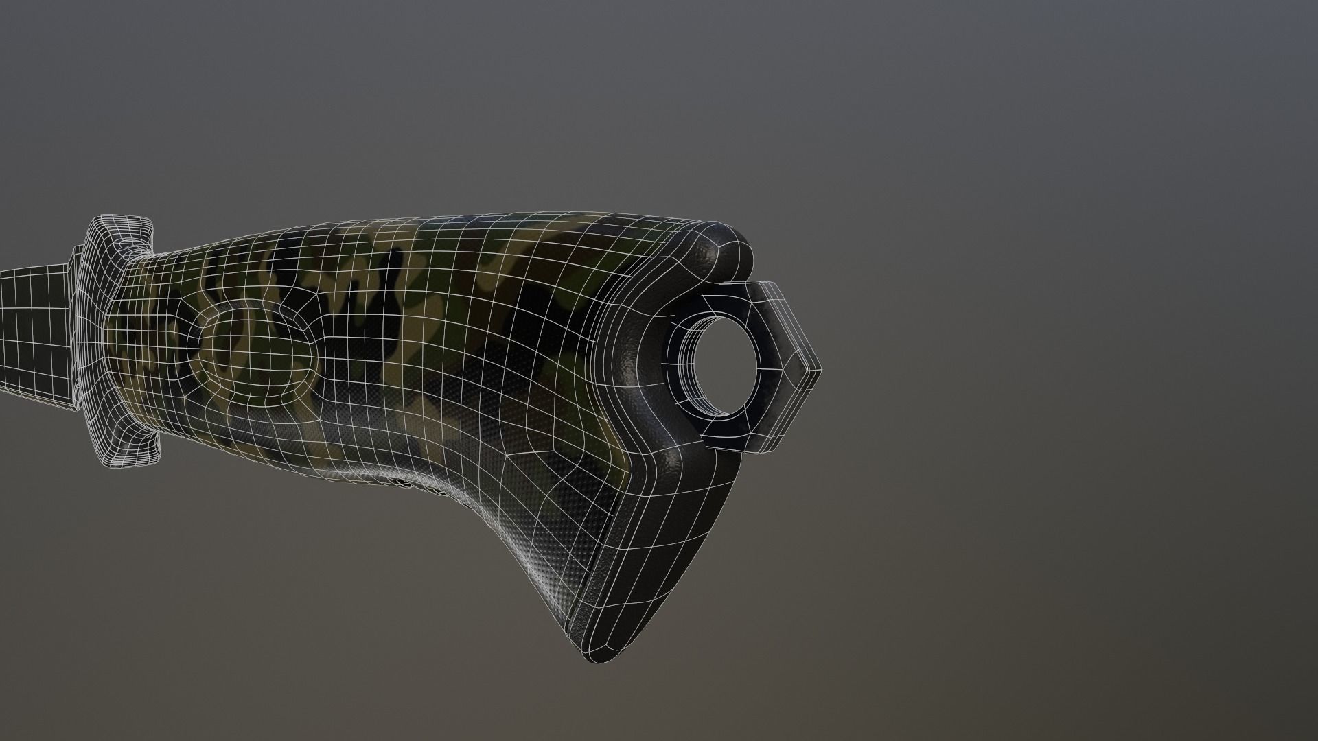 Bush Knife  3D model_6