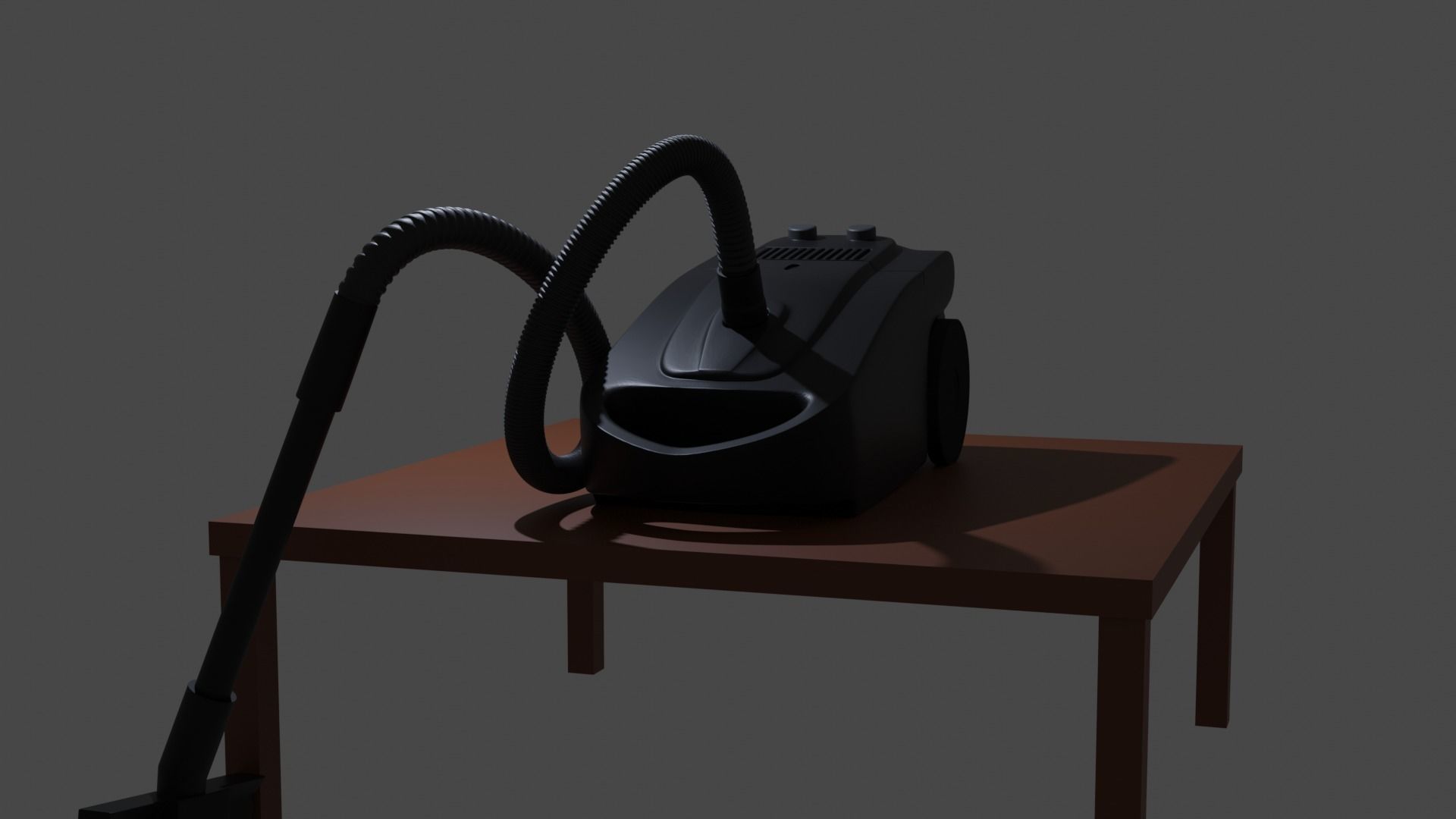 Vacuum cleaner  3D model_3