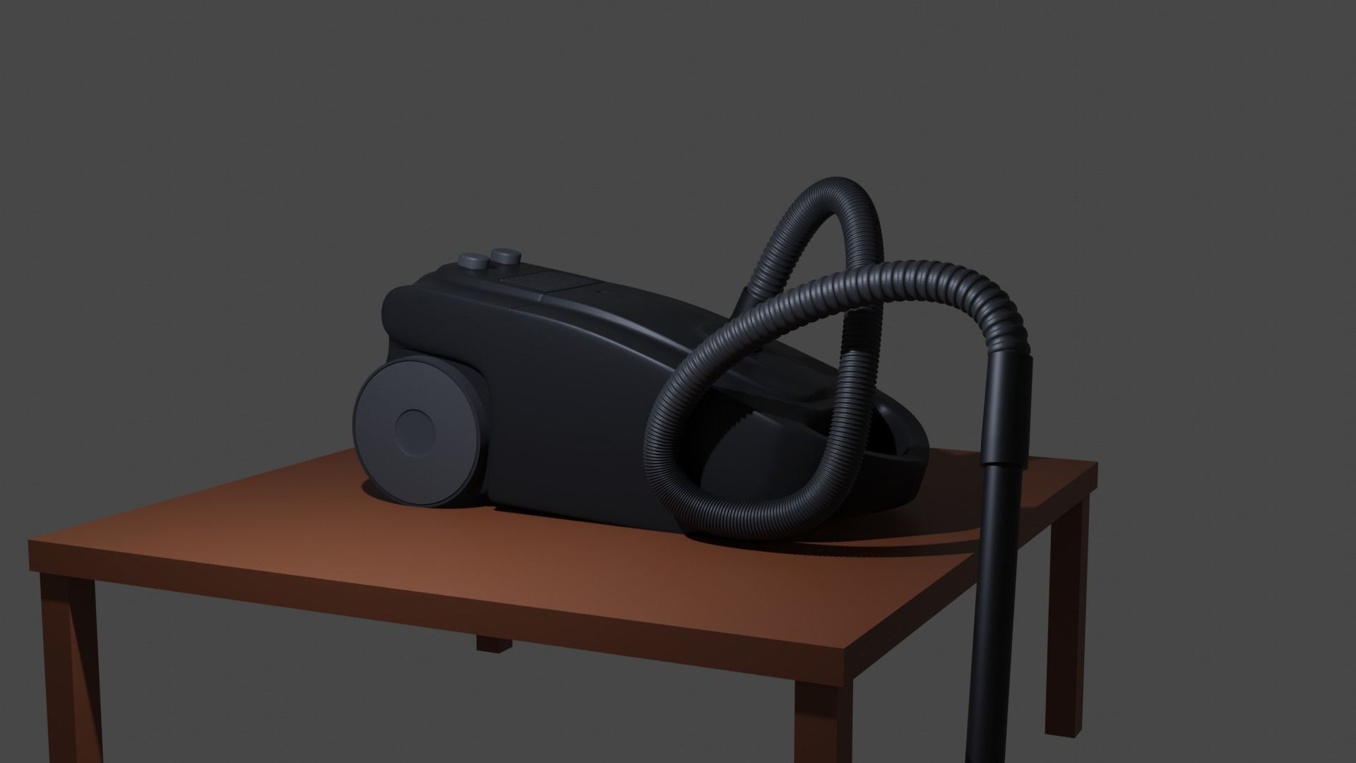 Vacuum cleaner  3D model_1