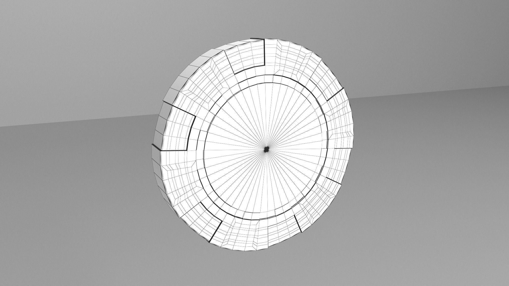 Poker case 3D model_6