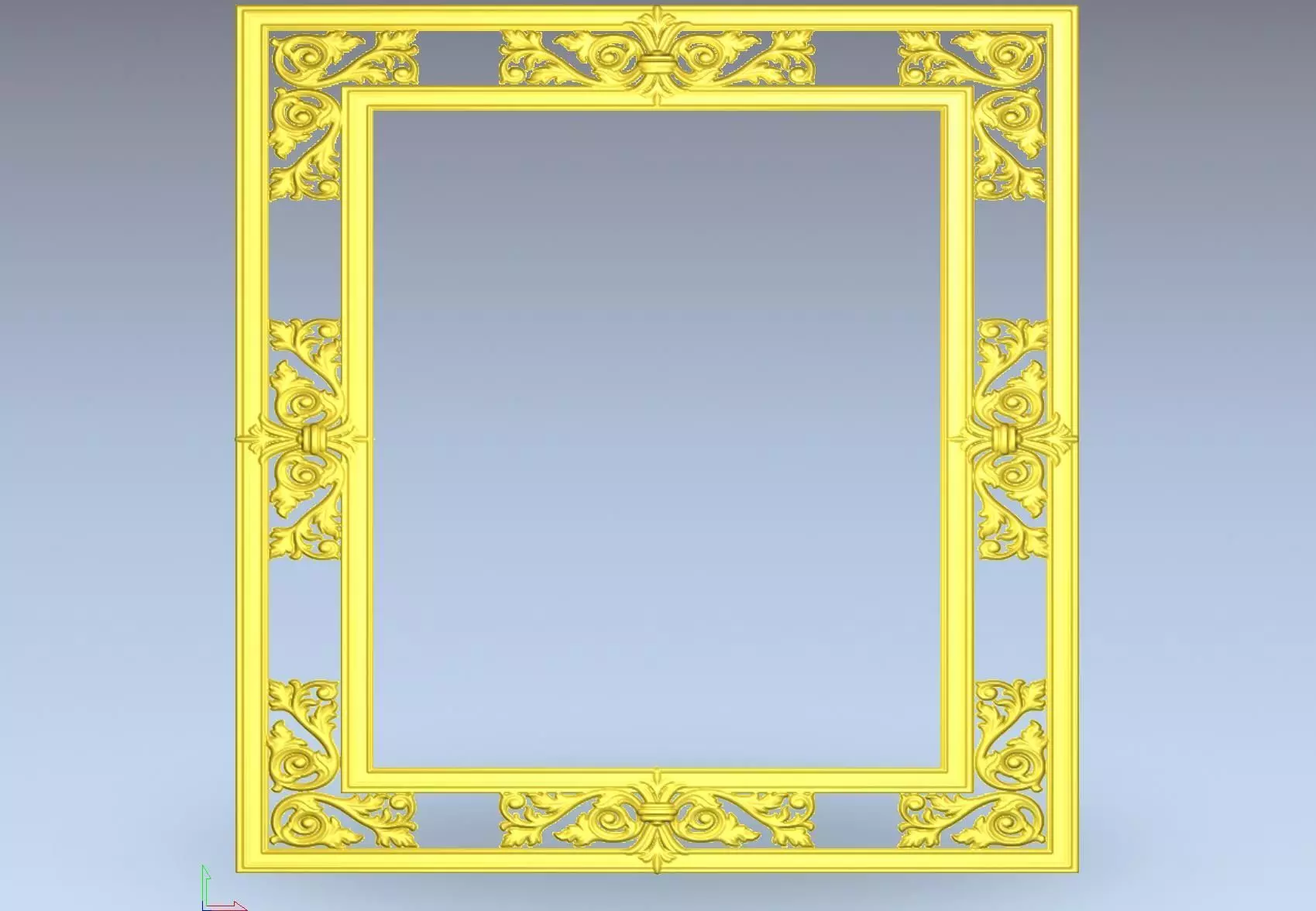 Frame for all kinds of pictures 3D model