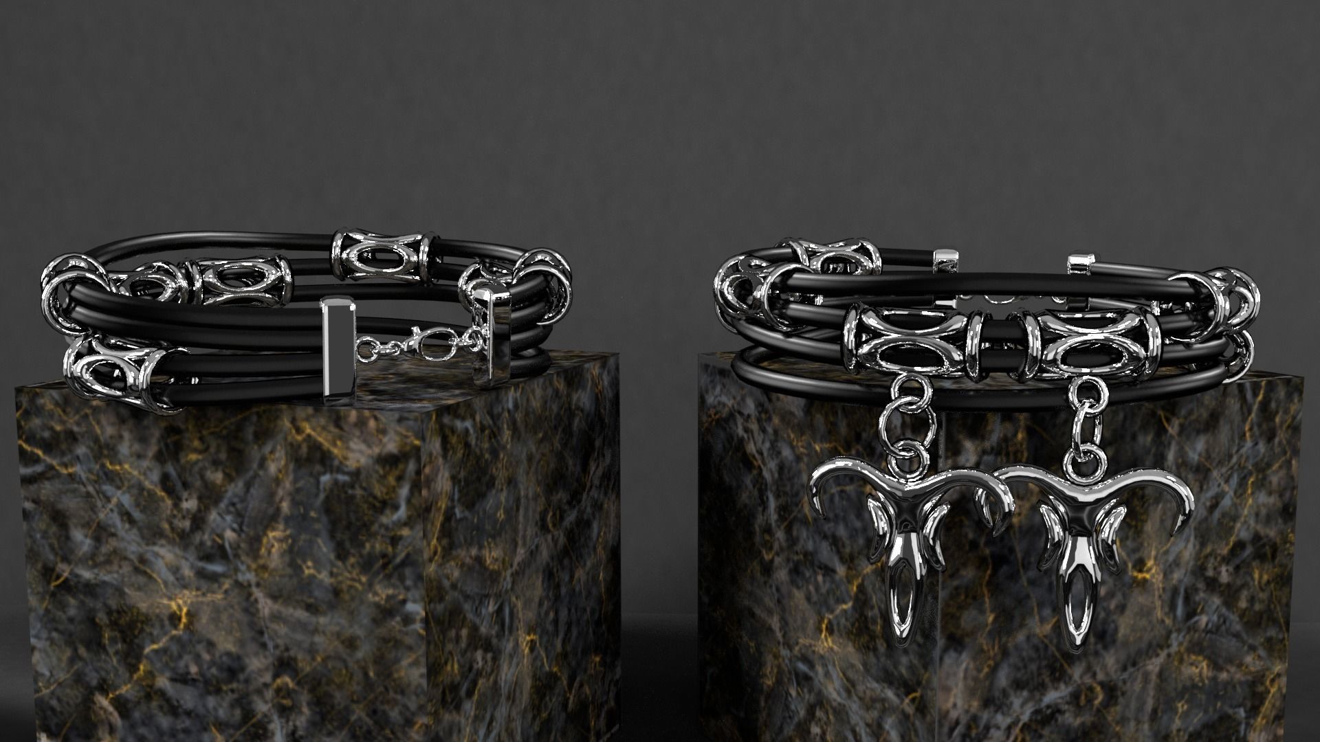 Bracelet for MEN 3D model_1