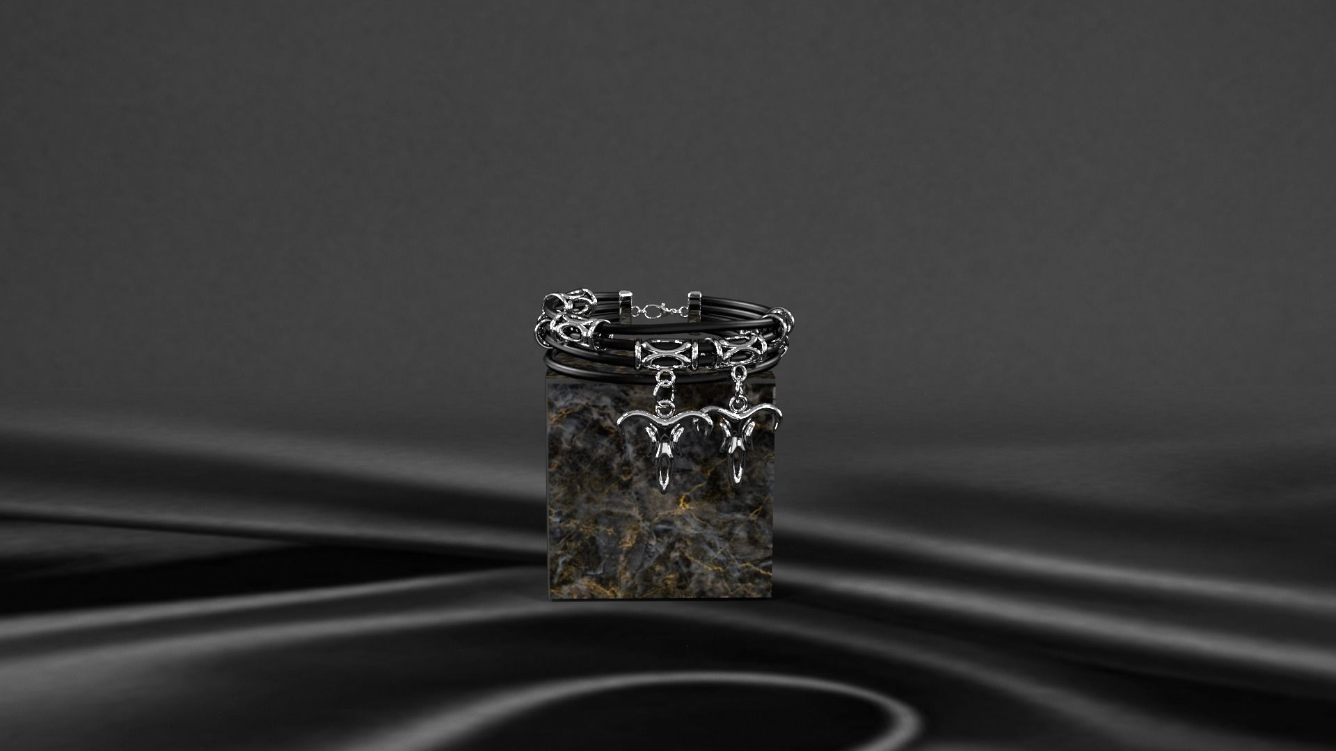 Bracelet for MEN 3D model_2
