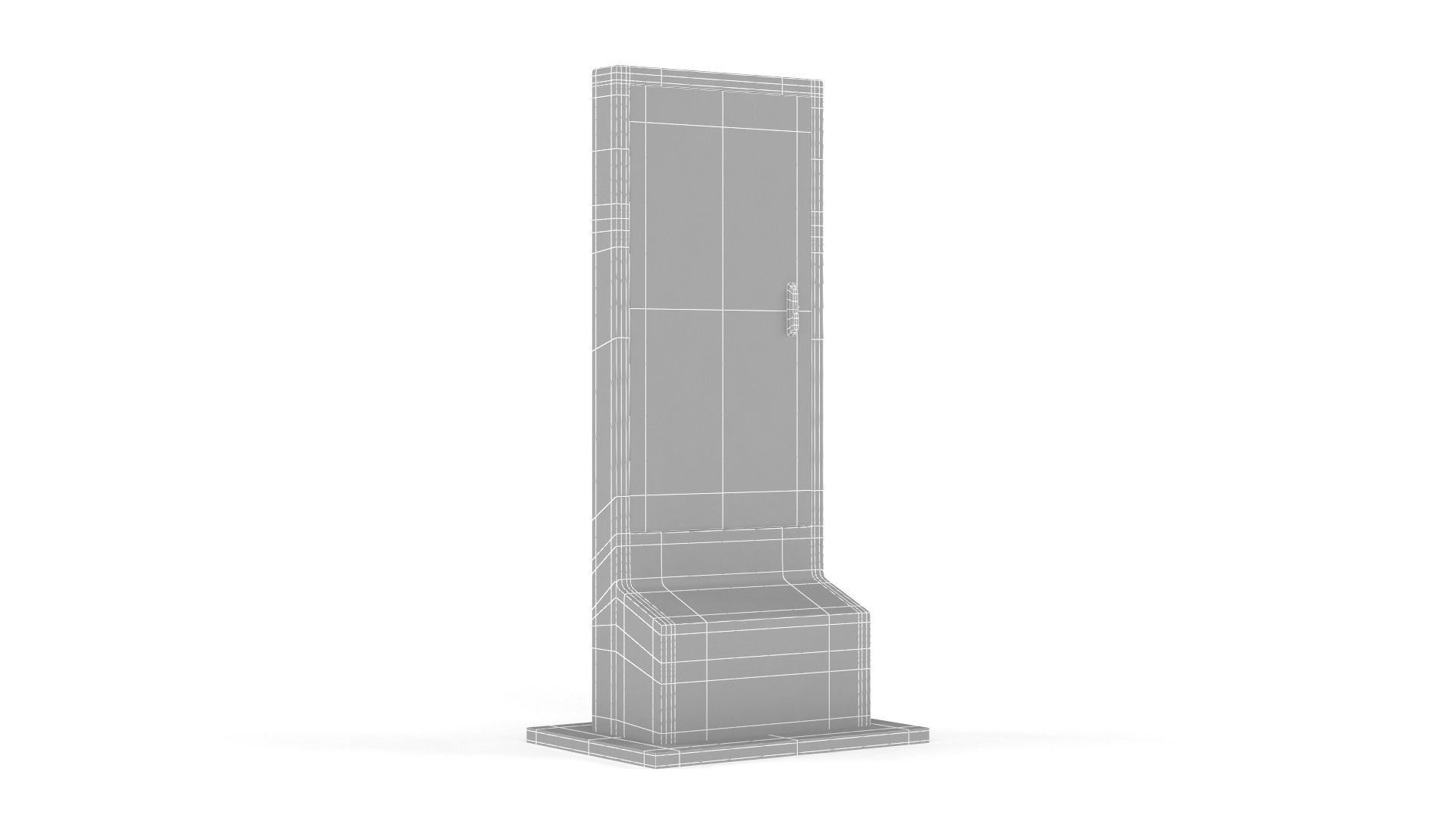 Information Kiosks 3D model_19