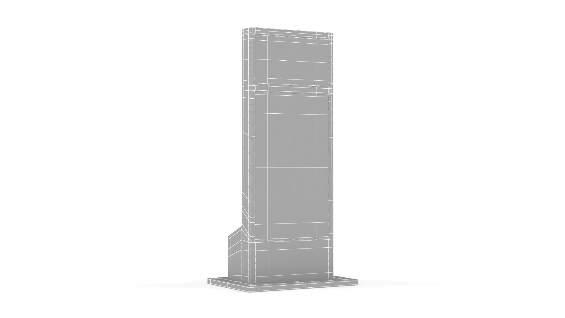 Information Kiosks 3D model_21