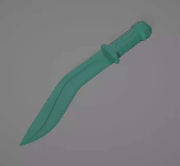 Kukri Modern 3D print model_0