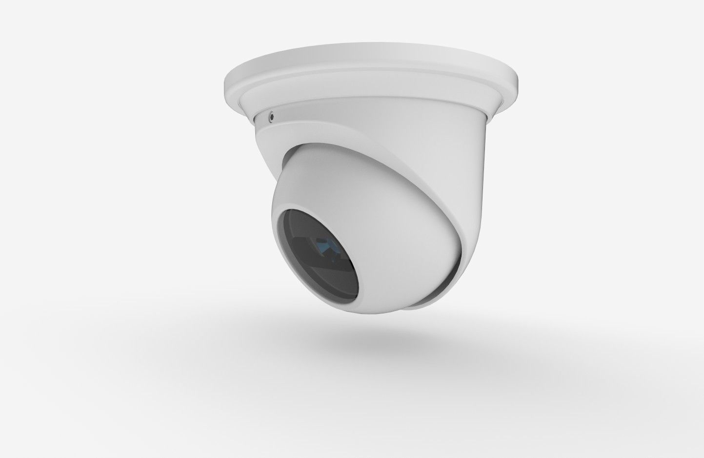 Security Camera M4 Low-poly 3D model_4