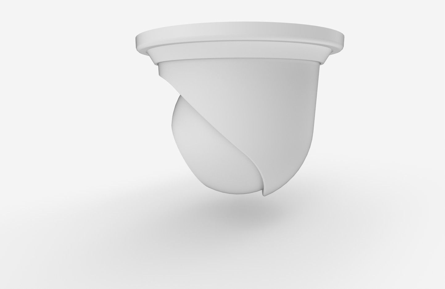 Security Camera M4 Low-poly 3D model_2