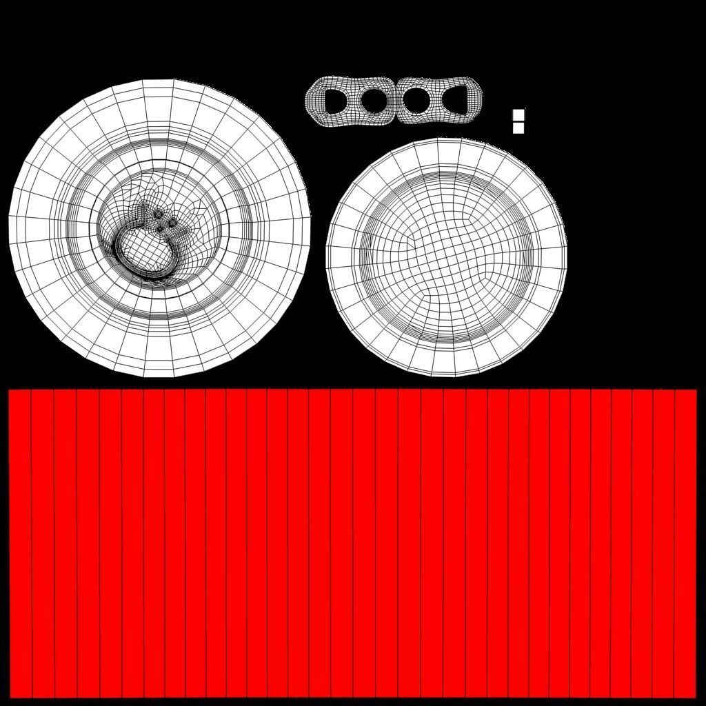 Can of Coke 3D model_8