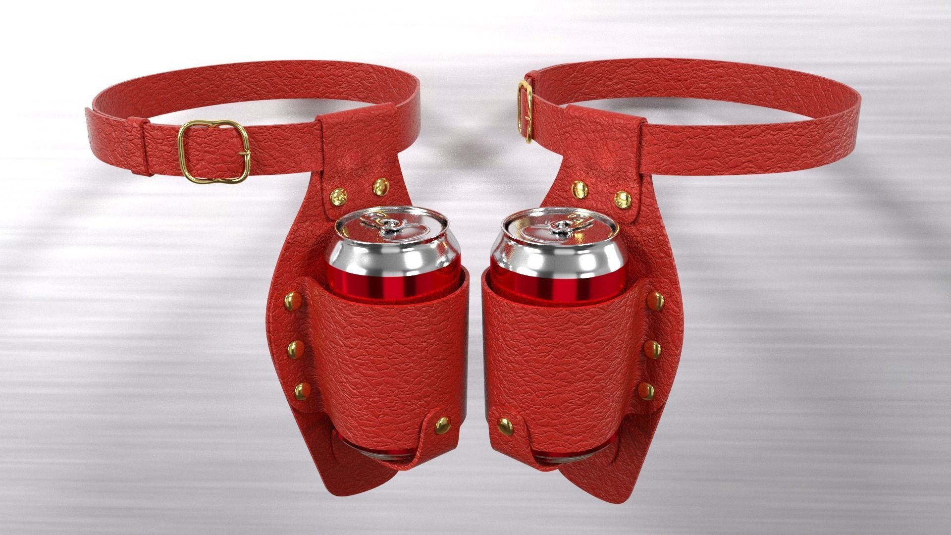 Can of Coke 3D model_4