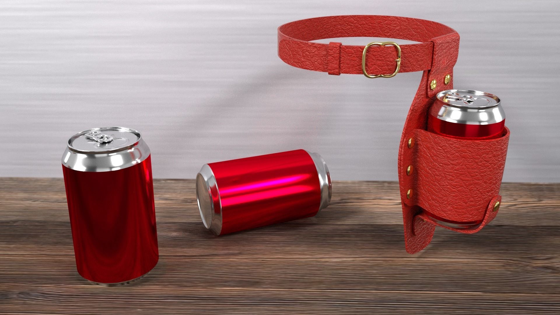 Can of Coke 3D model_3