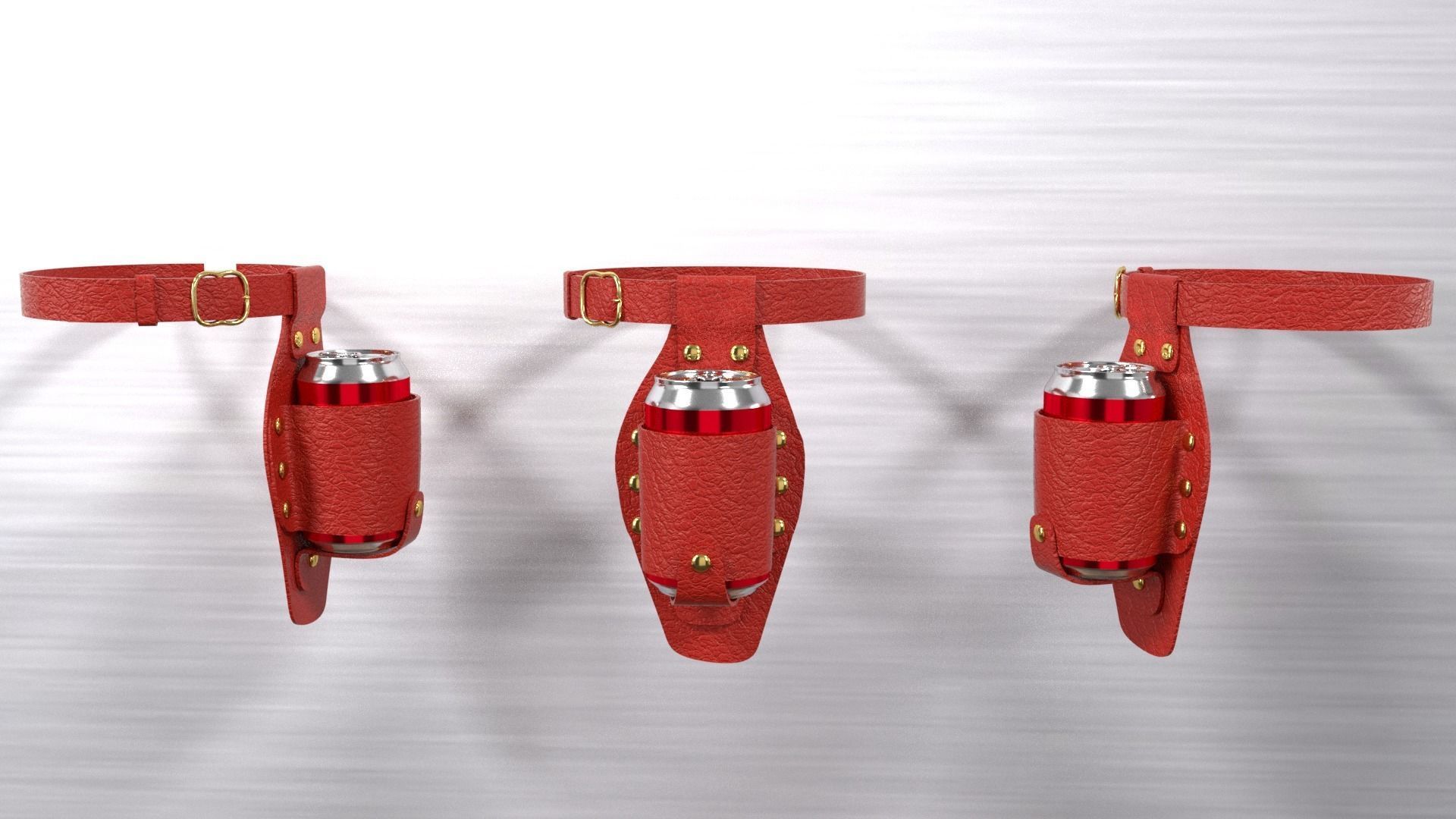 Can of Coke 3D model_2