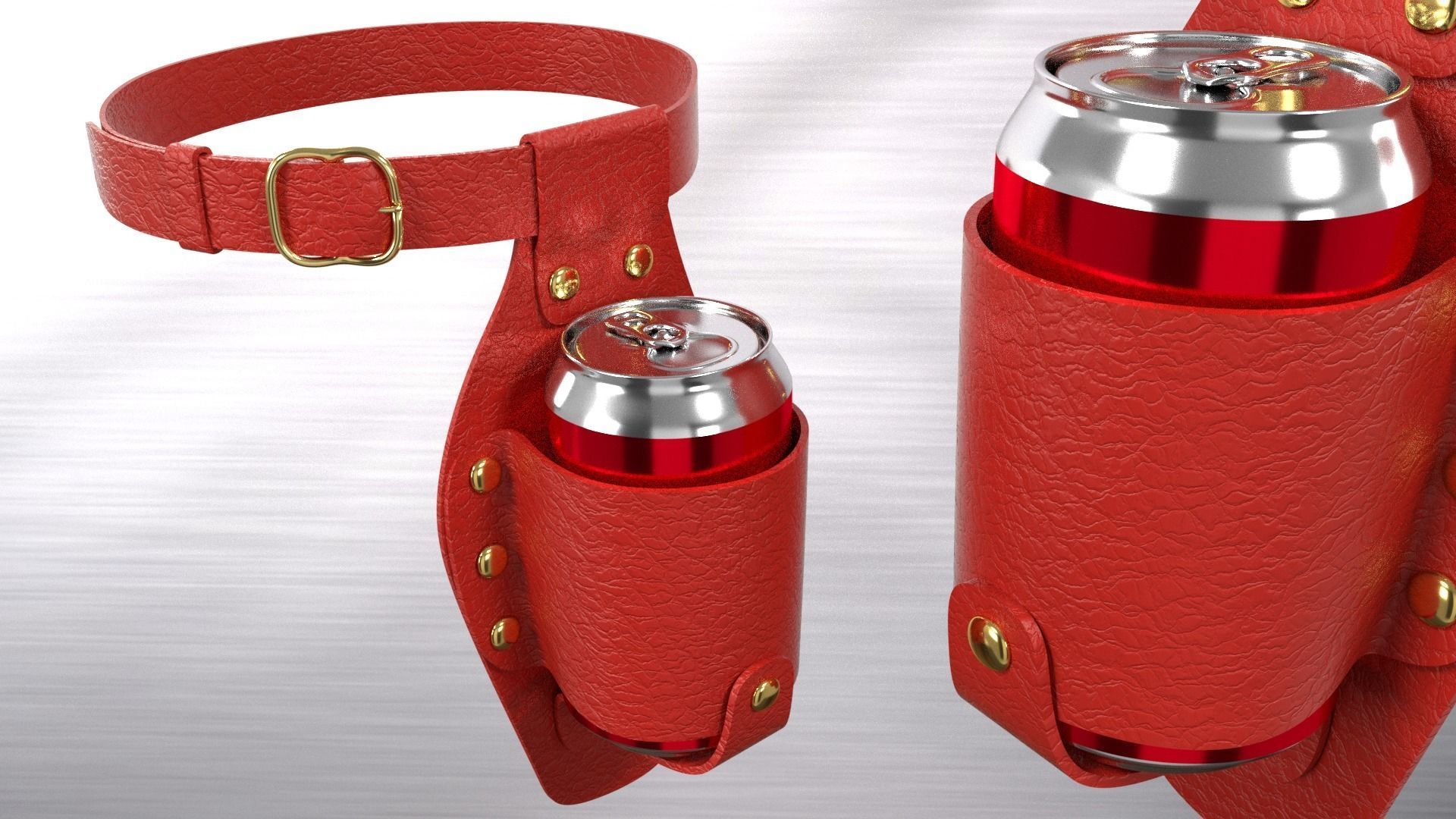 Can of Coke 3D model_1
