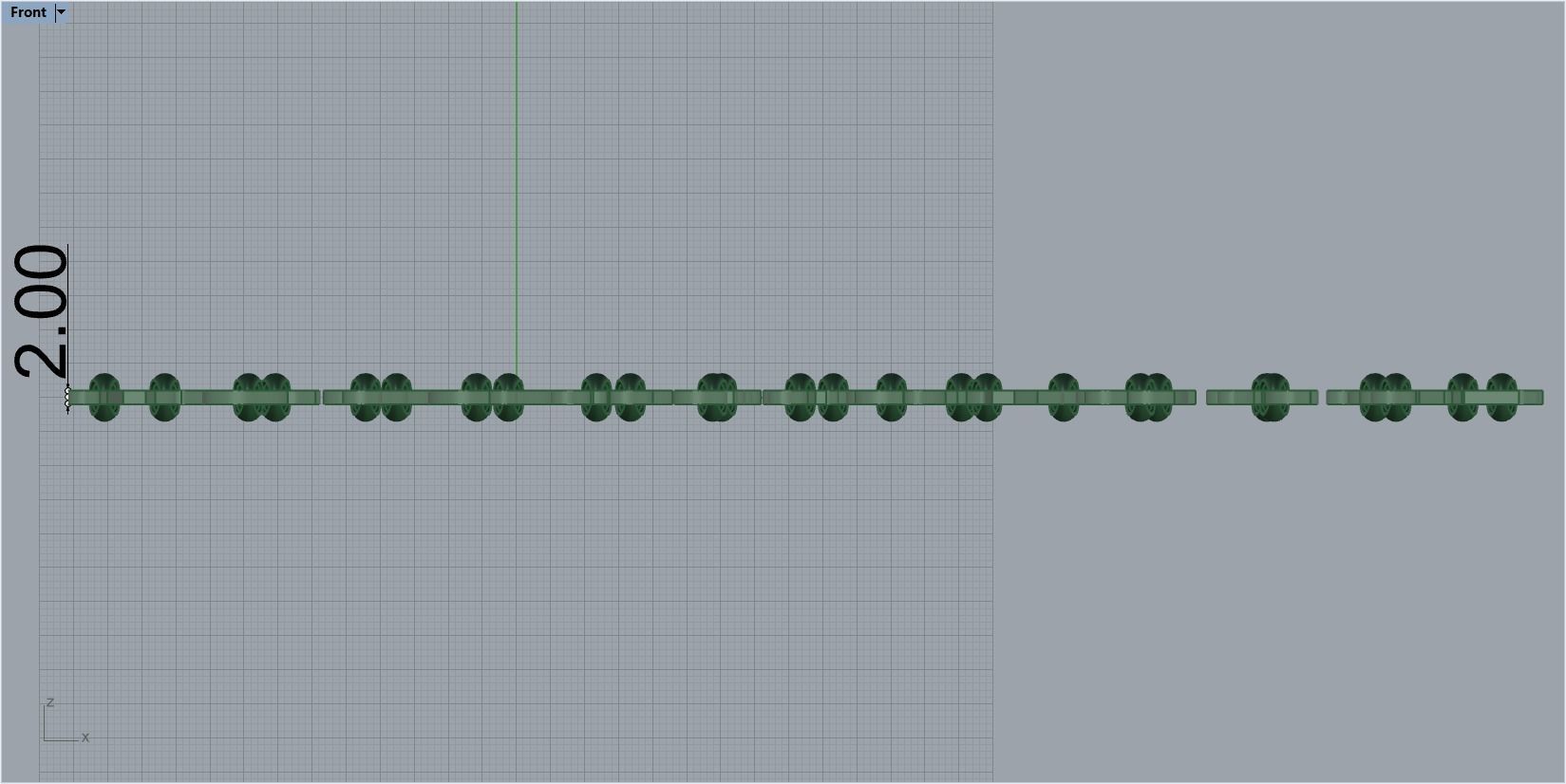 Pendant with 26 alphabet letters 3dm model 3D print model_2