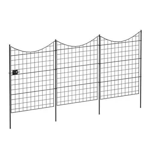 Metal Garden Fence Guardrail