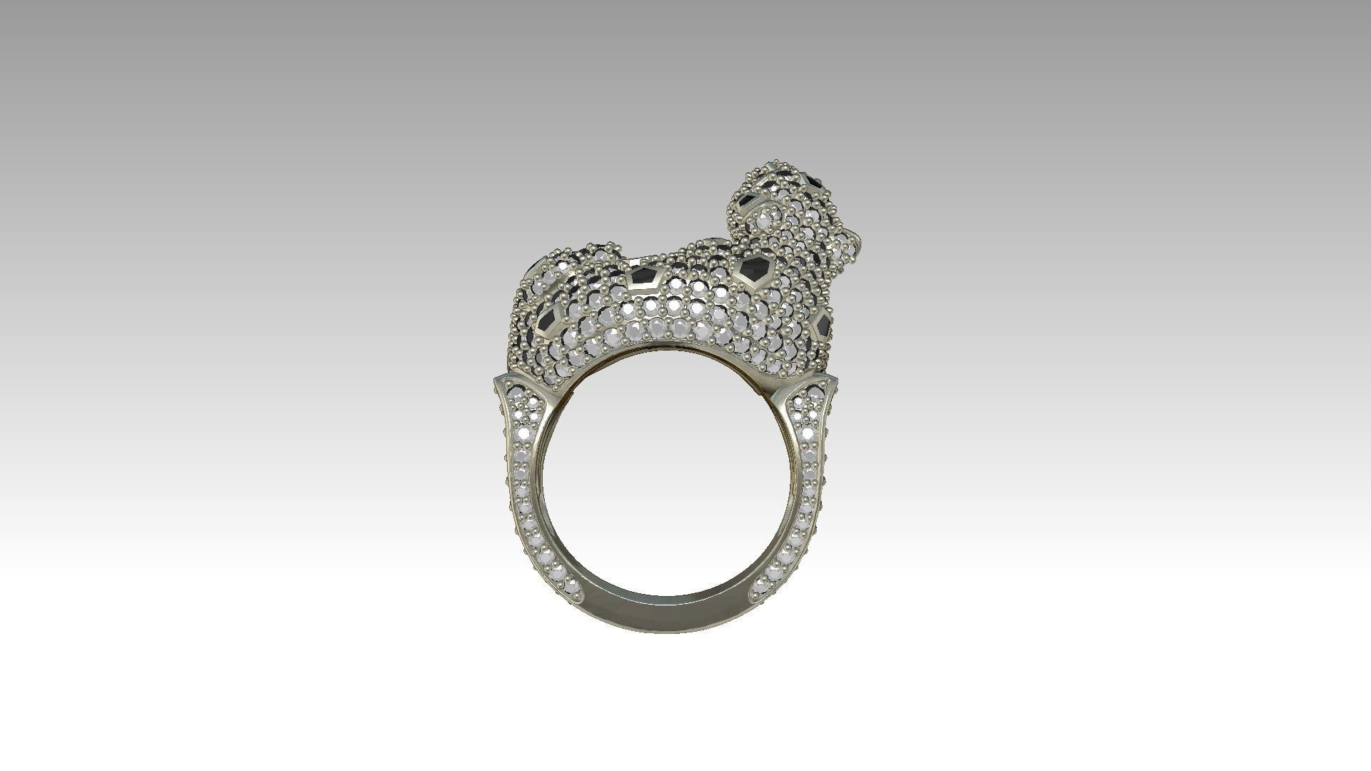 jewelry ring 3D print model_4